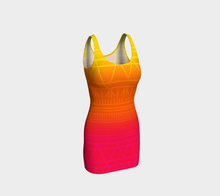 Load image into Gallery viewer, Sunset Body Con Dress: Made to Order