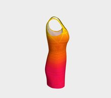 Load image into Gallery viewer, Sunset Body Con Dress: Made to Order