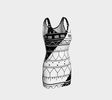 Load image into Gallery viewer, little black and white dress: Made to Order