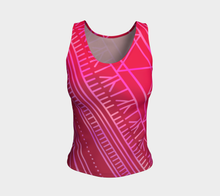 Load image into Gallery viewer, Pink Inuit tattoo tank: Made to order
