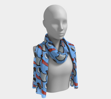 Load image into Gallery viewer, Blue Northern Foods Scarf: Made to Order
