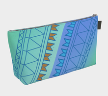 Load image into Gallery viewer, Inuit Tattoo Sewing Bag/ Makeup Bag: Made to Order