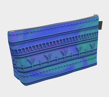Load image into Gallery viewer, Northern Lights Inuit Tattoo Inspired Sewing/Makeup Bag: Made to Order