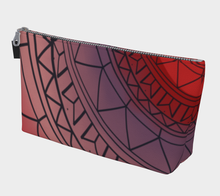 Load image into Gallery viewer, Red Inuit Tattoo Sewing Bag/ Makeup Bag: Made to Order