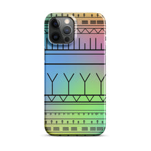 Load image into Gallery viewer, Inuit tattoo phone Snap case for iPhone