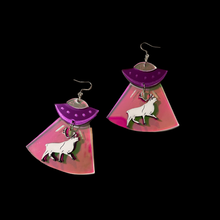 Load image into Gallery viewer, Caribou UFO Earrings
