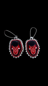 Red Amauti Earrings