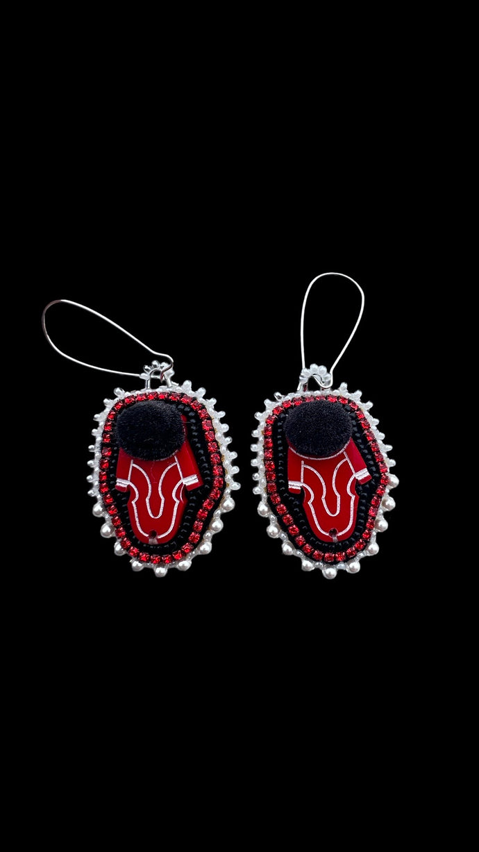 Red Amauti Earrings