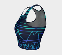 Load image into Gallery viewer, Northern lights inspired crop top: Made to Order
