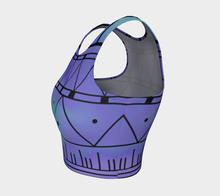 Load image into Gallery viewer, Inuit Tattoo Large Print Northern Lights Crop: Made to Order
