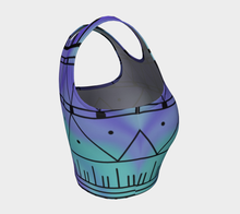 Load image into Gallery viewer, Inuit Tattoo Large Print Northern Lights Crop: Made to Order
