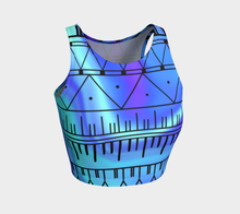 Load image into Gallery viewer, Northern Lights Crop Top: Made to Order
