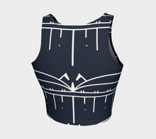 Load image into Gallery viewer, Navy crop with white Inuit Tattoos: Made to Order
