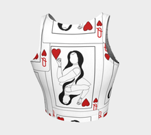 Load image into Gallery viewer, Indigenous Queen Crop Top: : Made to Order
