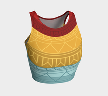 Load image into Gallery viewer, Colorful Inuit Tattoo Crop : Made to Order
