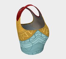 Load image into Gallery viewer, Colorful Inuit Tattoo Crop : Made to Order
