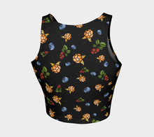 Load image into Gallery viewer, Black Berry Crop Top: Made to Order

