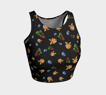 Load image into Gallery viewer, Black Berry Crop Top: Made to Order
