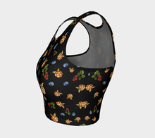 Load image into Gallery viewer, Black Berry Crop Top: Made to Order
