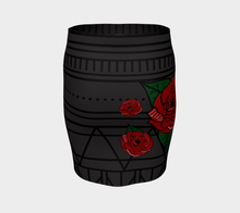 Load image into Gallery viewer, Rose grey Inuit tattoo Skirt: Made to Order
