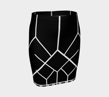Load image into Gallery viewer, Black and white skirt: Made to Order
