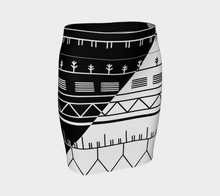 Load image into Gallery viewer, Black and white skirt : Made to Order
