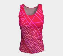 Load image into Gallery viewer, Pink Inuit tattoo tank: Made to order
