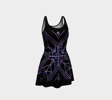 Load image into Gallery viewer, Geometric Flair Inuit Tattoo dress: Made to Order
