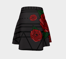 Load image into Gallery viewer, Rose flared Skirt: Made to order
