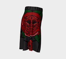 Load image into Gallery viewer, Rose flared Skirt: Made to order
