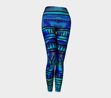 Load image into Gallery viewer, Northern lights Inuit Tattoo leggings
