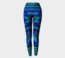 Load image into Gallery viewer, Northern lights Inuit Tattoo leggings
