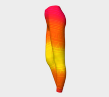 Load image into Gallery viewer, Sunrise Inuit Tattoo Leggings: Made to Order
