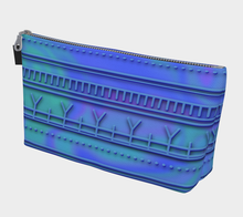Load image into Gallery viewer, Northern Lights Inuit Tattoo Inspired Sewing/Makeup Bag: Made to Order
