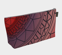 Load image into Gallery viewer, Red Inuit Tattoo Sewing Bag/ Makeup Bag: Made to Order
