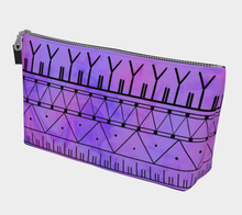 Load image into Gallery viewer, Purple and pink Sewing/Makeup Bag : Made to Order

