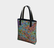 Load image into Gallery viewer, Colorful tote with berries: Made to order
