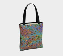 Load image into Gallery viewer, Colorful tote with berries: Made to order
