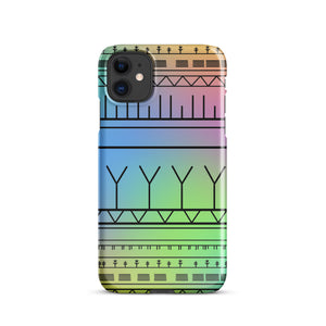 Inuit tattoo phone Snap case for iPhone