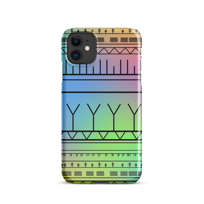 Inuit tattoo phone Snap case for iPhone