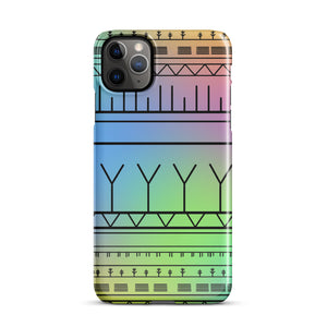 Inuit tattoo phone Snap case for iPhone