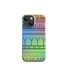 Load image into Gallery viewer, Inuit tattoo phone Snap case for iPhone
