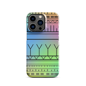 Inuit tattoo phone Snap case for iPhone
