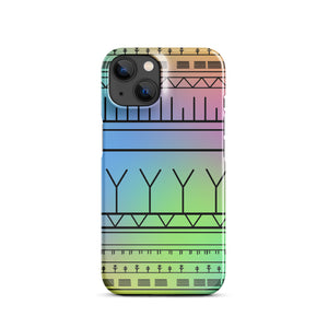 Inuit tattoo phone Snap case for iPhone