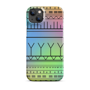 Inuit tattoo phone Snap case for iPhone