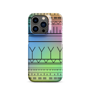 Inuit tattoo phone Snap case for iPhone