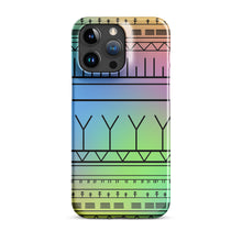 Load image into Gallery viewer, Inuit tattoo phone Snap case for iPhone

