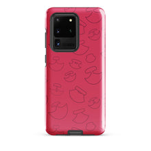 Load image into Gallery viewer, Pink ulu with dark lines phone Tough case for Samsung
