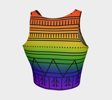Load image into Gallery viewer, Rainbow Crop Top
