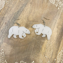Load image into Gallery viewer, Nanuk / Polar Bear Earrings
